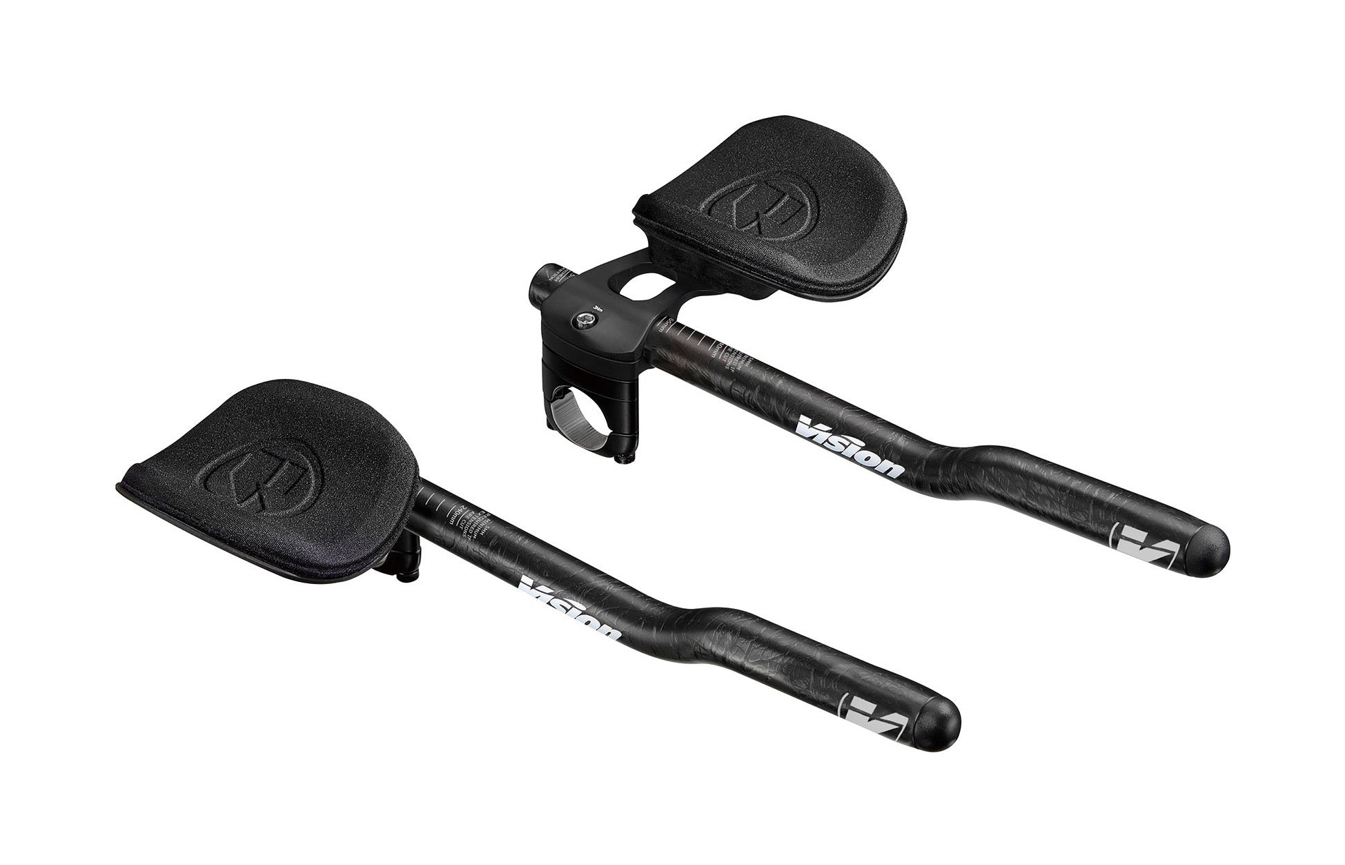 Vision TriMax Carbon Adjustable TT Clip-On Bar Extensions