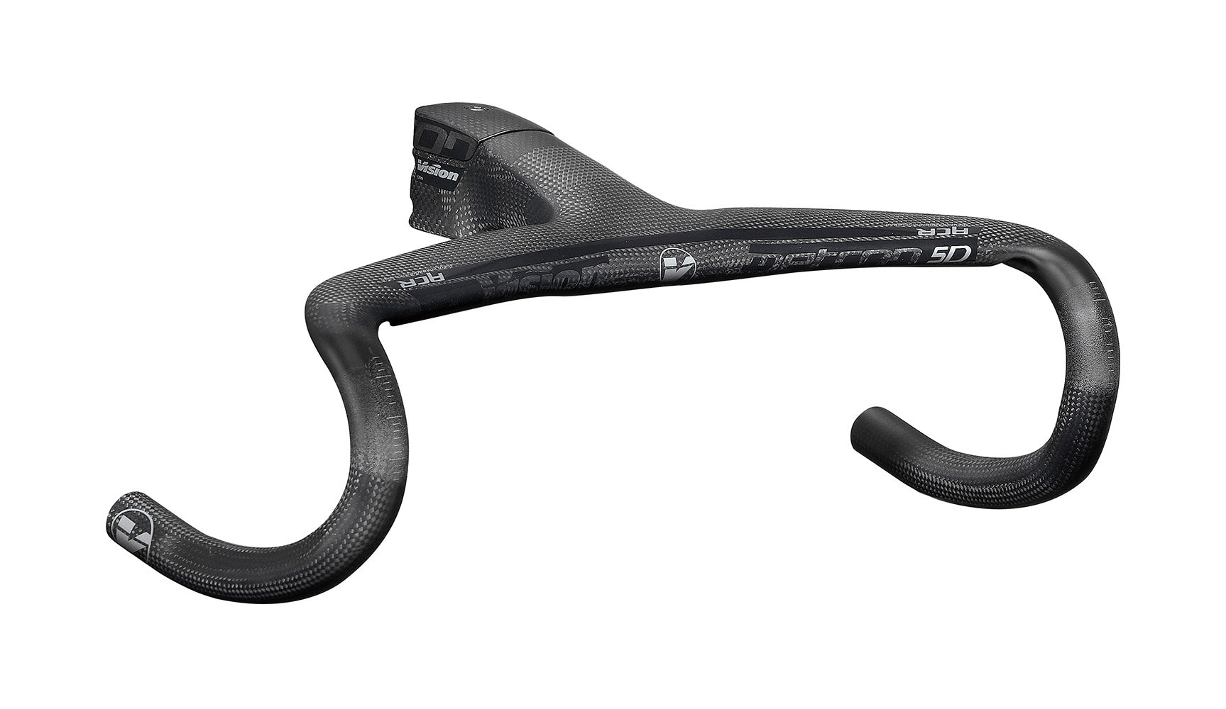 Vision Road Handlebar - Metron 5D Acr 3K Integrated Carbon Handlebar & Stem