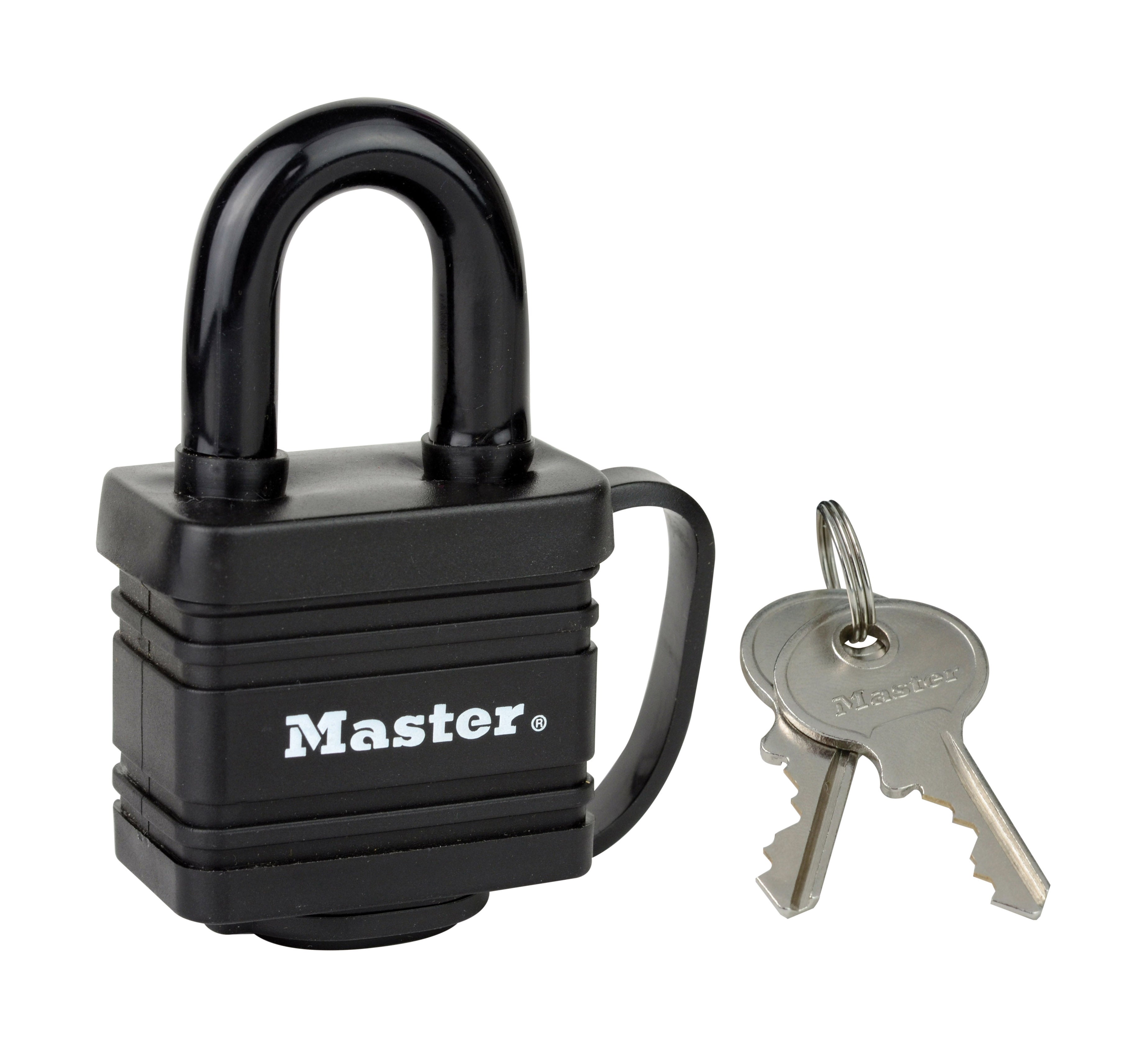 Master Lock Master Lock Laminated Padlock 30mm [7804] Black