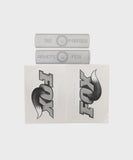 Fox Fork F-S Remote B/W Decal Kit 2010