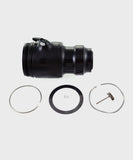 fox shock spares shock nude tr lv evol lever air sleeve assembly 1 500 bore blk ano p123575