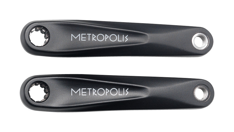 FSA Ebike Chainset AL-8 ISIS ##.#mm Black