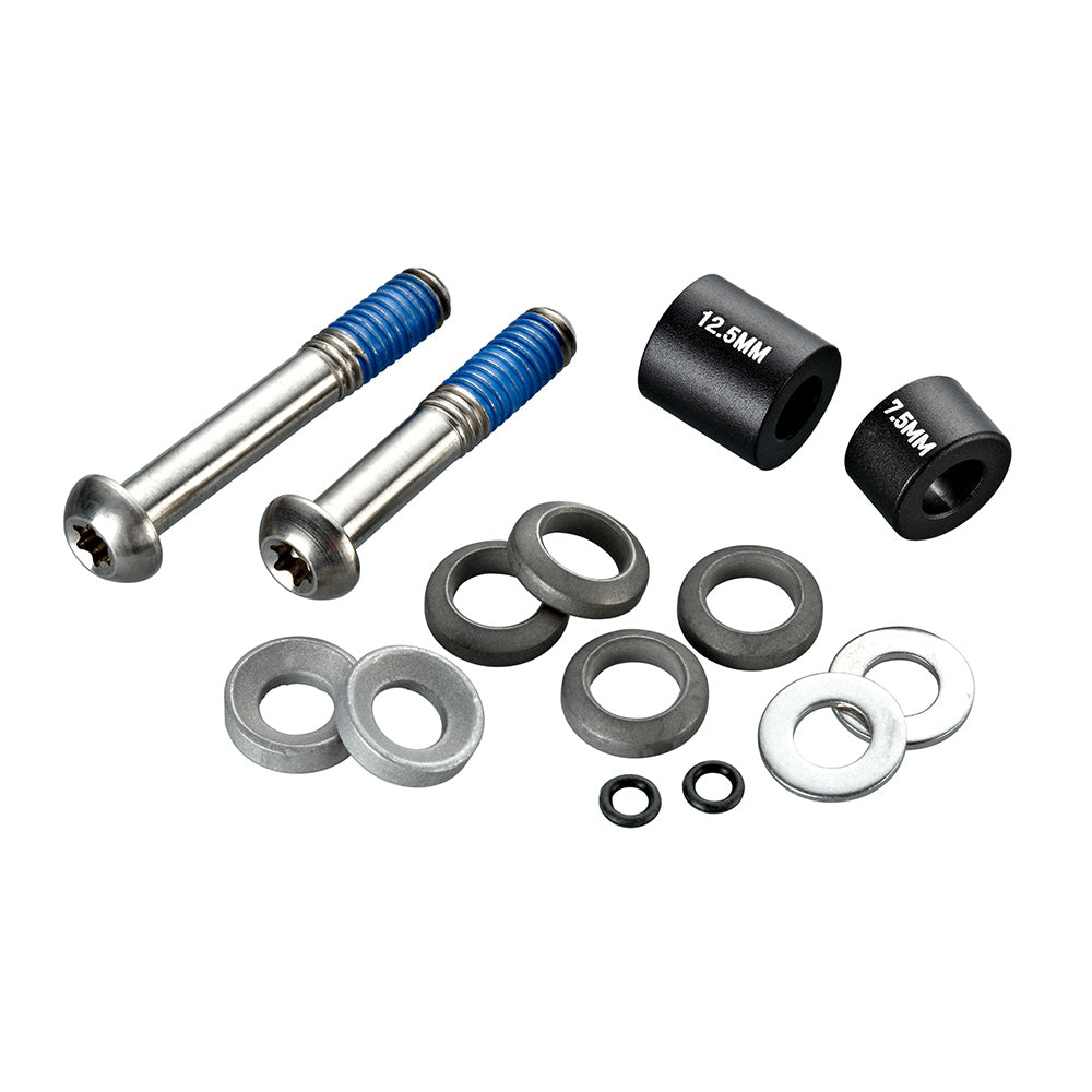 Front Post Avid Post Spacer Set XX Front 180mm Rear 160mm Standard with Ti Caliper ...