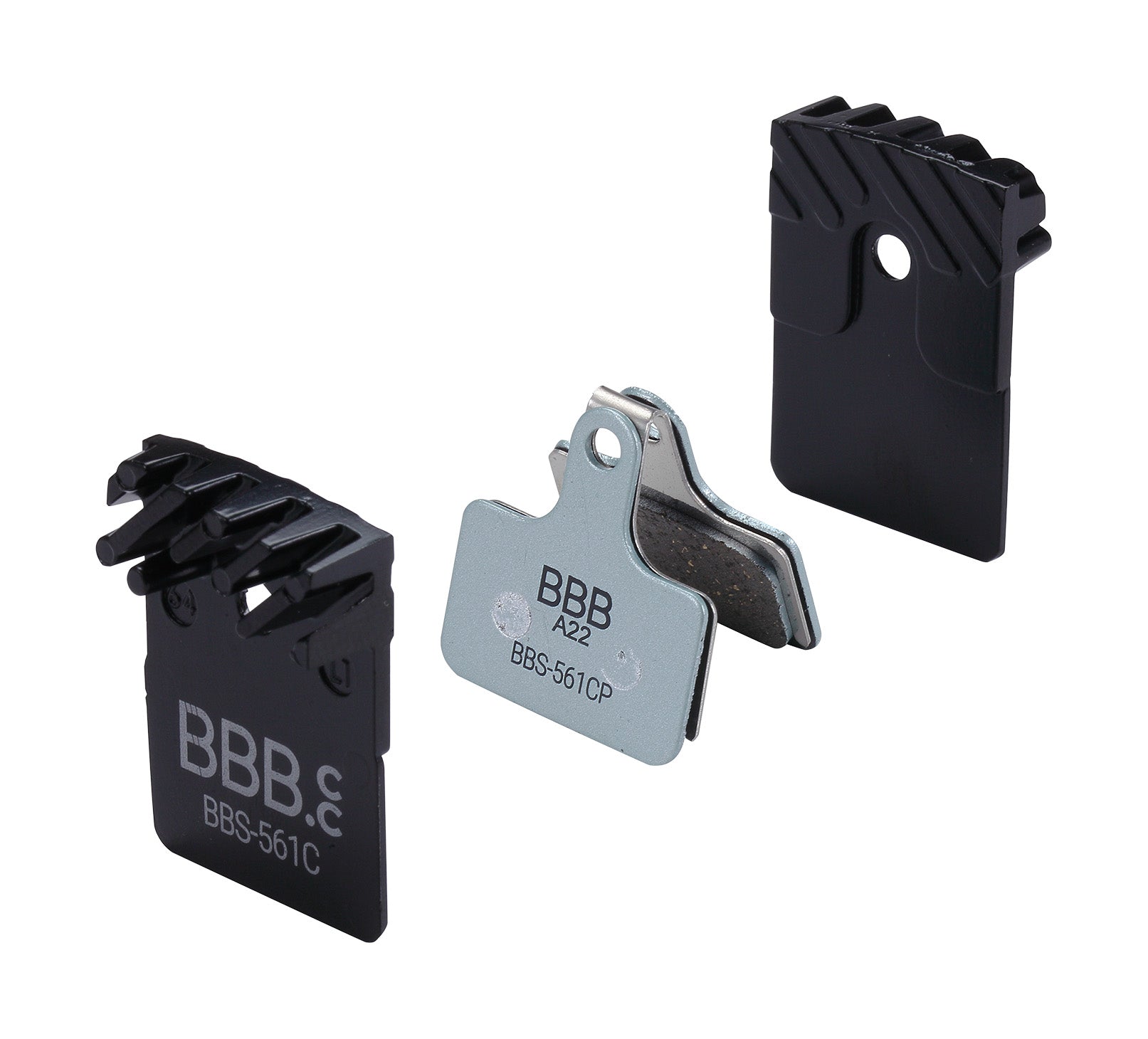 BBB DiscStop HP Coolfin Organic Brake Pads [BBS-561C]