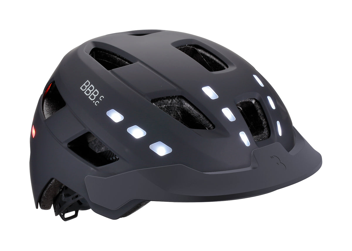 BBB District Helmet with LED Light [BHE-162]