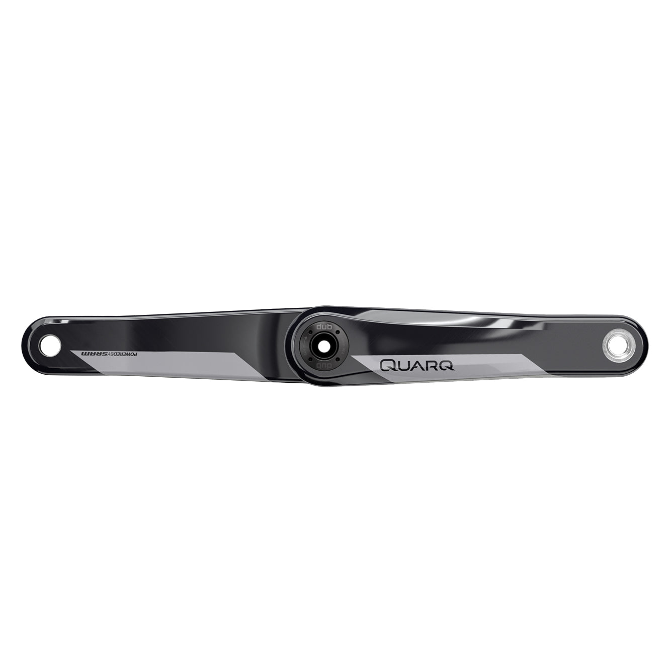 Quarq Cranks - Crank Arm Assembly D2 Dub Gloss No Power (Bb/Spider/Chainrings Not Included) V2