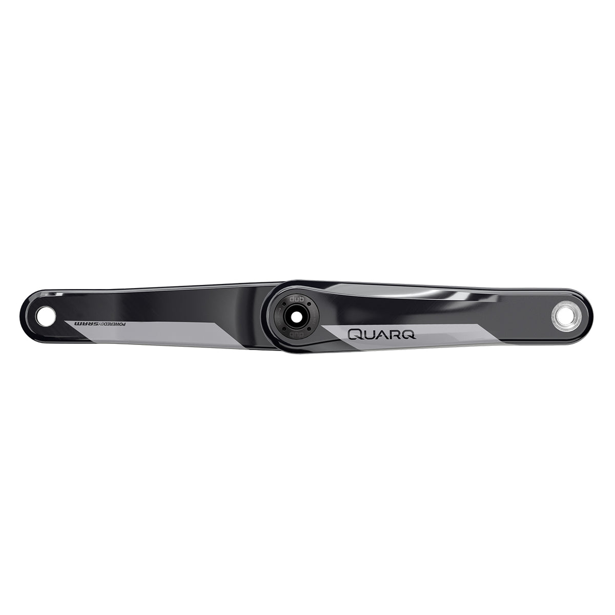 Quarq Cranks - Crank Arm Assembly D2 Dub Gloss No Power (Bb/Spider/Chainrings Not Included) V2