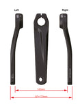 FSA Cranks - Ebike Chainset CK-752 Shimano EP800 24.0mm Black