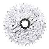 MicroSHIFT H-Series 10-speed steel cassette for HG hub bodies, showing durable, precise shifting components.