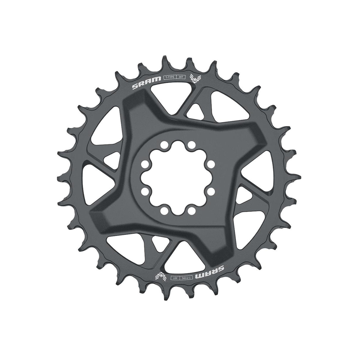 Sram - Chain Ring T-Type Direct Mount 3Mm Offset Eagle (Including 8 Bolts) Dark Polar - Gx D1
