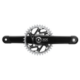 Sram Crankset Xxsl Eagle Q174 55Mm Chainline Dub Black 34T T-Type (Bb Not Included) 2022