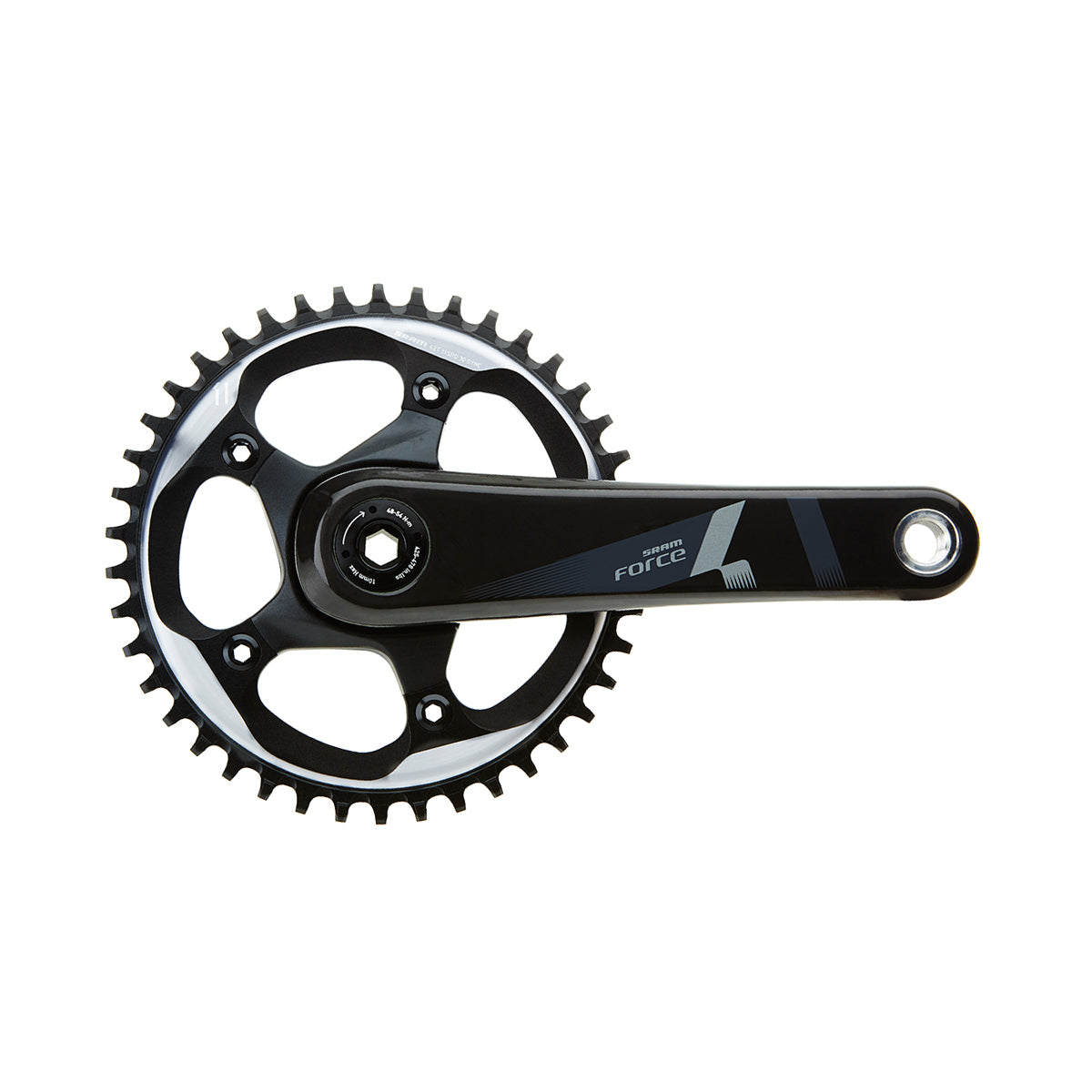 Sram Force1 Crank Set Gxp 172.5Mm W/ 42T X-Sync Chainring (Gxp Cups Not Included)