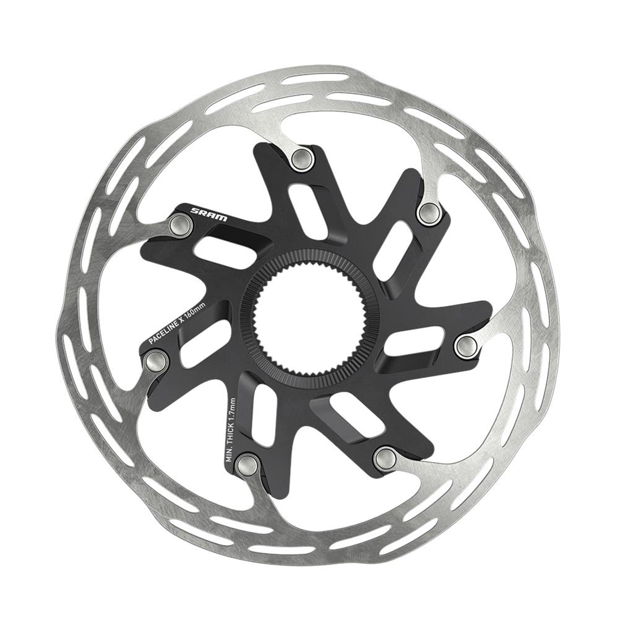 sram rotor rotor paceline x centerlock rounded includes internal tooled lockring p139142