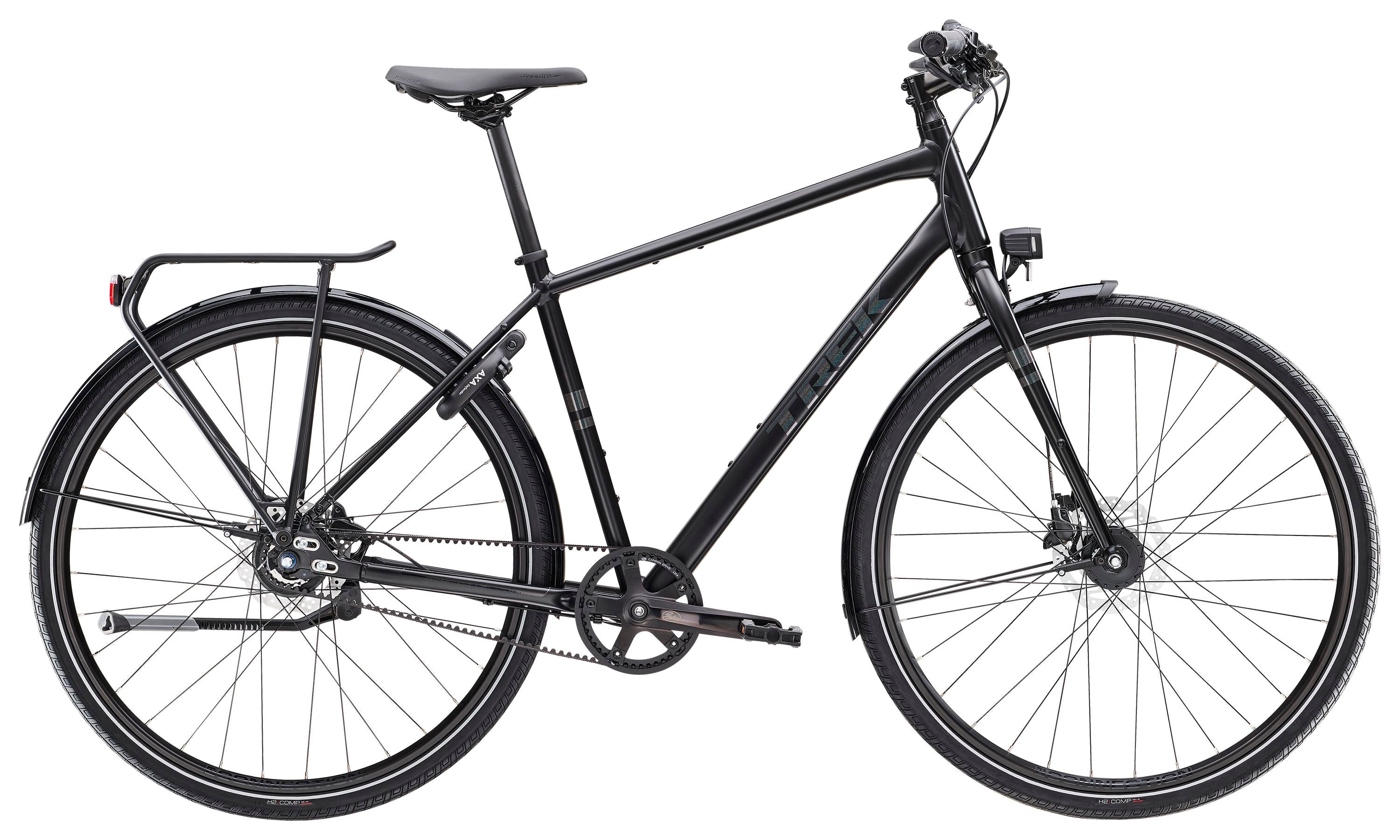 trek hybrid bike district 4 equipped p130930