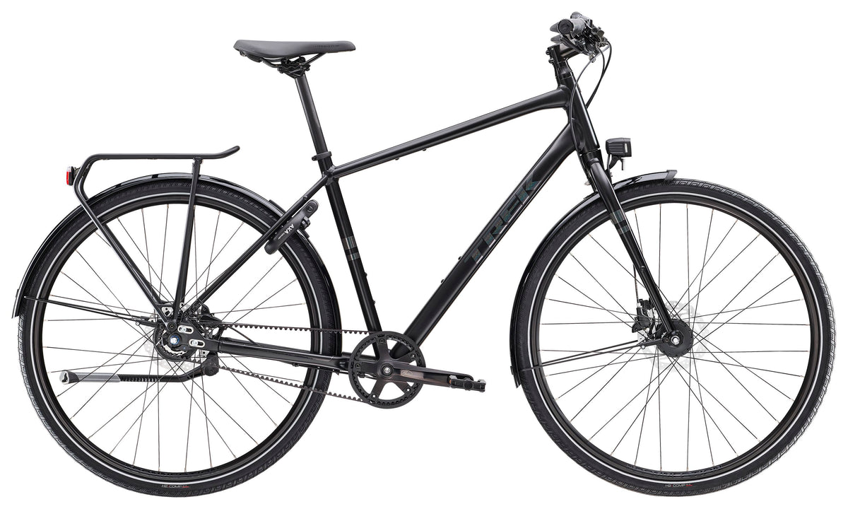 trek hybrid bike district 4 equipped p130930