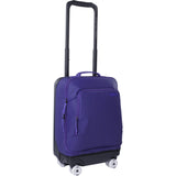 EVOC 4-wheel trolley carry-on luggage with 40L capacity, replaceable skate wheels, durable accessory for travel.