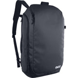 EVOC Athlete Backpack 30L travel bag with carry-on size, laptop compartment, and durable accessories for active travelers