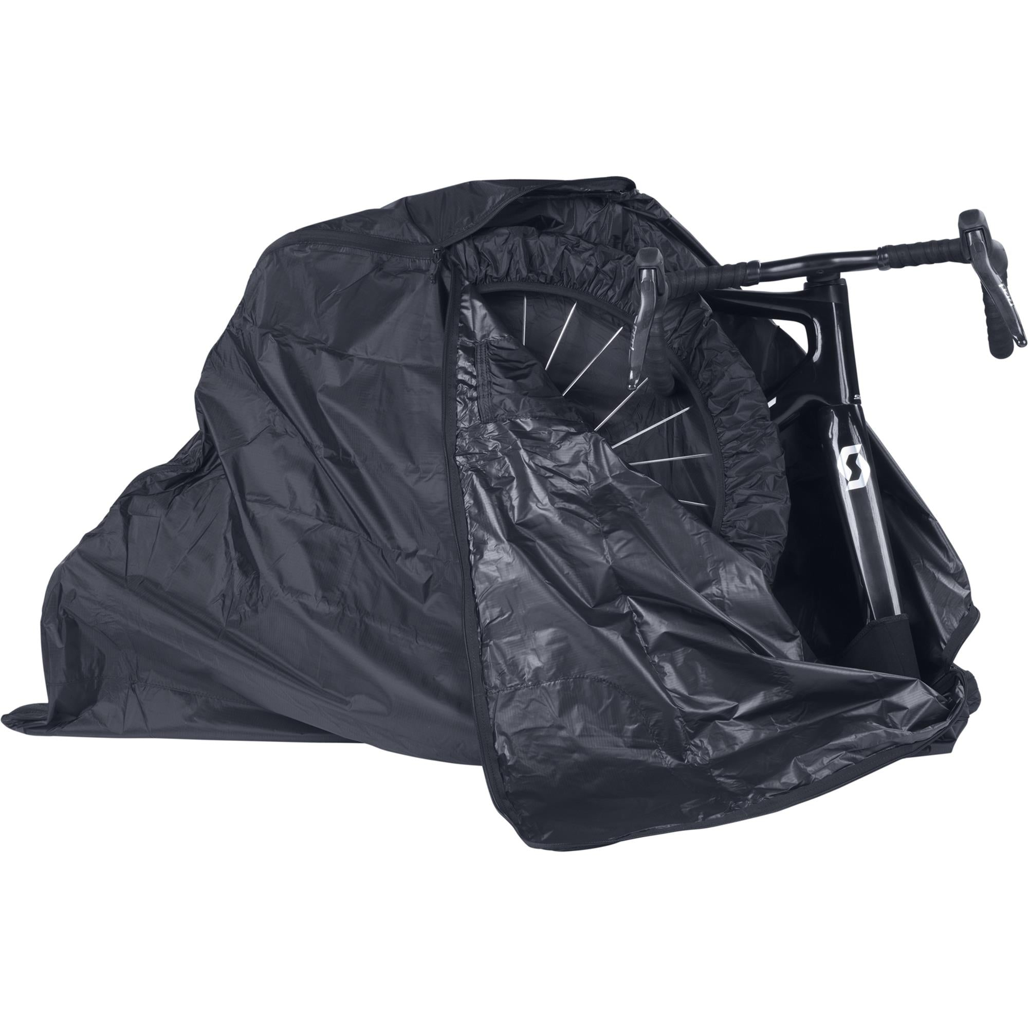 EVOC Road Bike Cover 2026 for travel and train transport, lightweight, durable bike protection accessory.