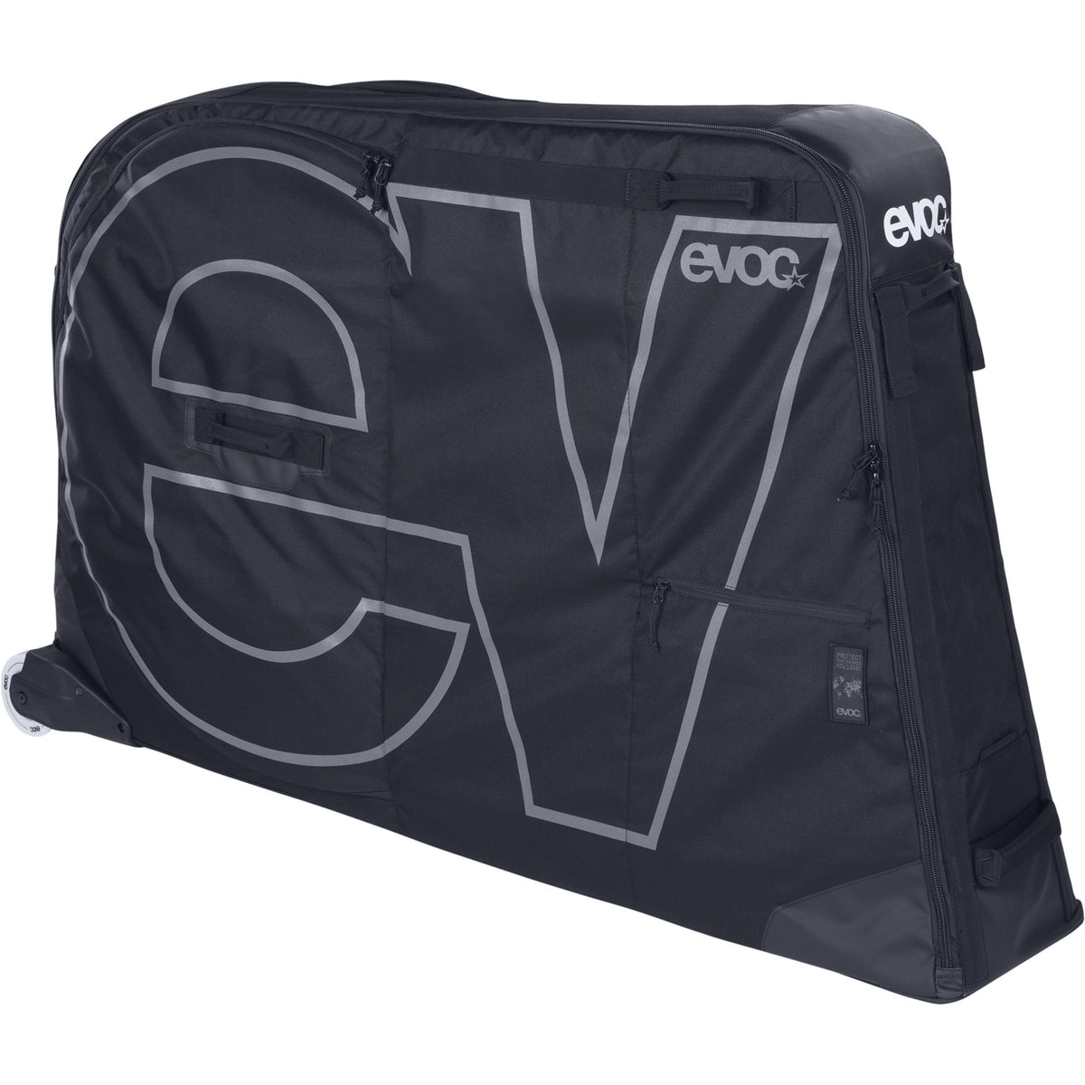 EVOC Bike Bag 2026 travel bag for mountain, BMX, and gravel bikes, showing durable design and carrying straps.