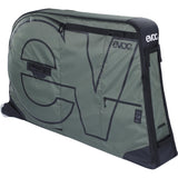 EVOC Bike Bag 2026 durable travel bag for mountain, BMX, and gravel bikes, shown with compartments and sturdy handles.