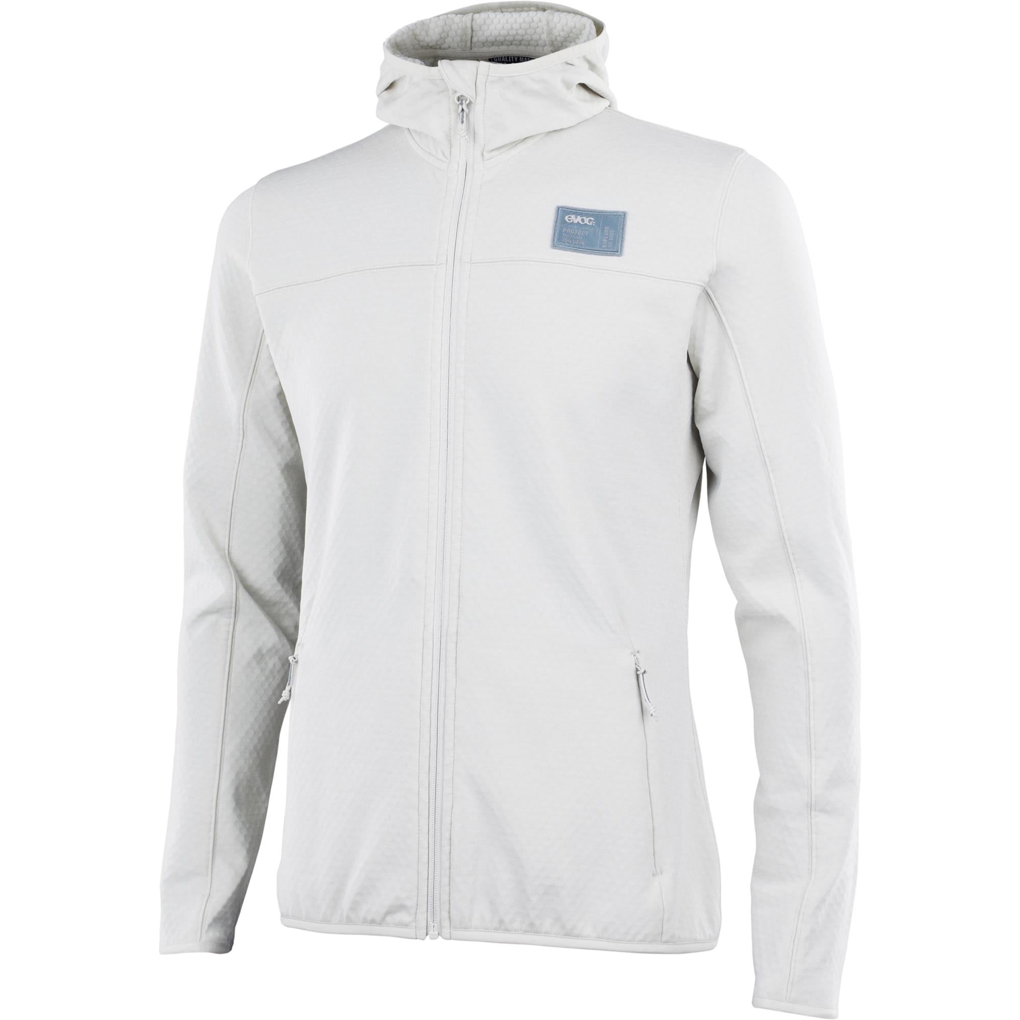 EVOC Fleece Jacket 2026 unisex outdoor thermal jacket with zipper pockets, breathable fleece clothing for outdoor activities.