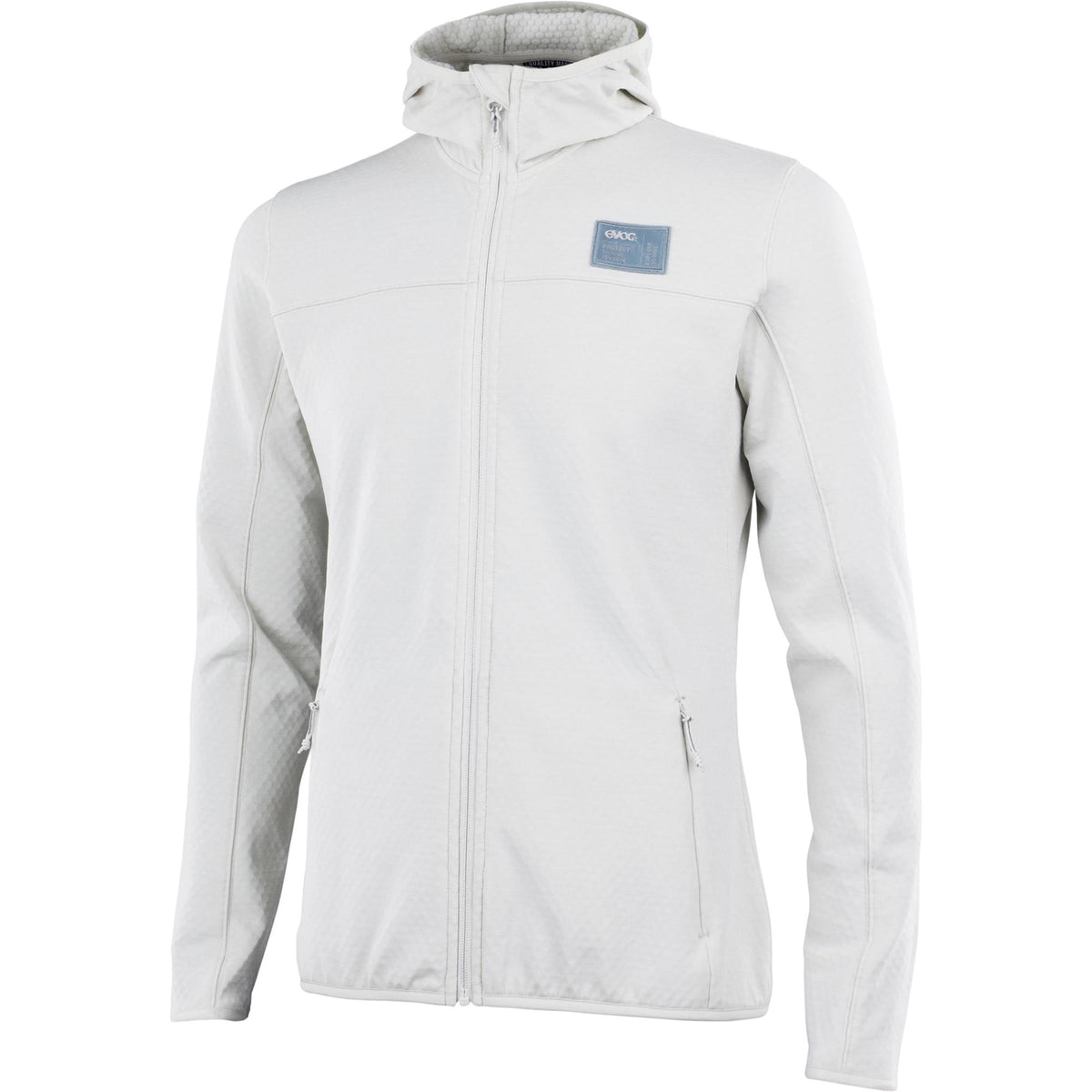EVOC Fleece Jacket 2026 unisex outdoor thermal jacket with zipper pockets, breathable fleece clothing for outdoor activities.
