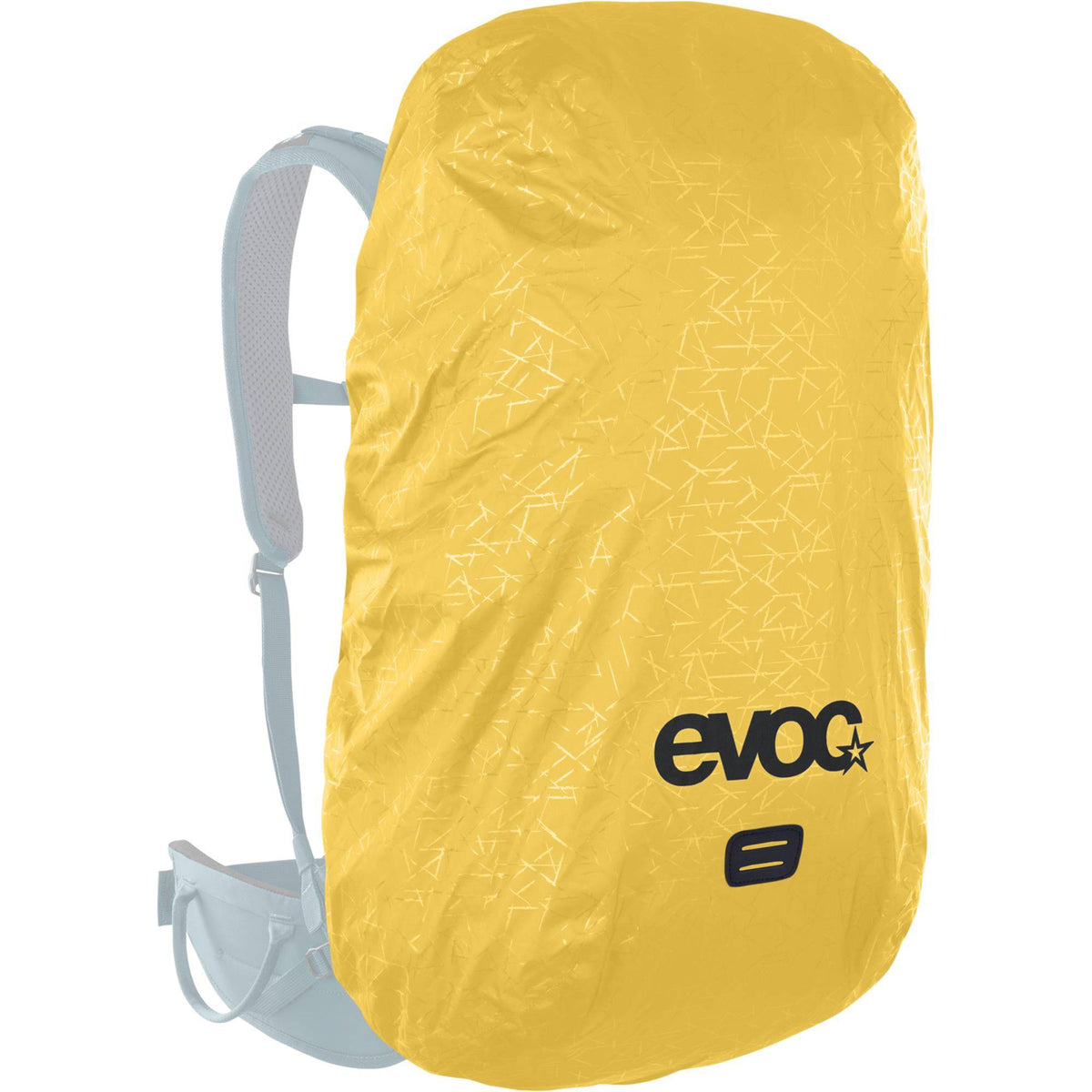 EVOC Raincover Sleeve – Waterproof Backpack Cover with Reflective Print & Backlight Clip