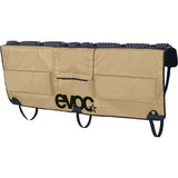 EVOC Tailgate Pad 2026 padded pickup truck cover for transporting multiple bikes, shown installed on a truck tailgate.