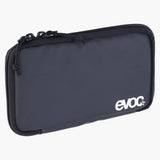 EVOC travel case with organizer pockets and water-repellent fabric for storing documents and accessories.