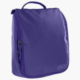 EVOC Wash Pouch travel toiletry organizer with hook, mirror, and adjustable compartments for easy toiletries storage.