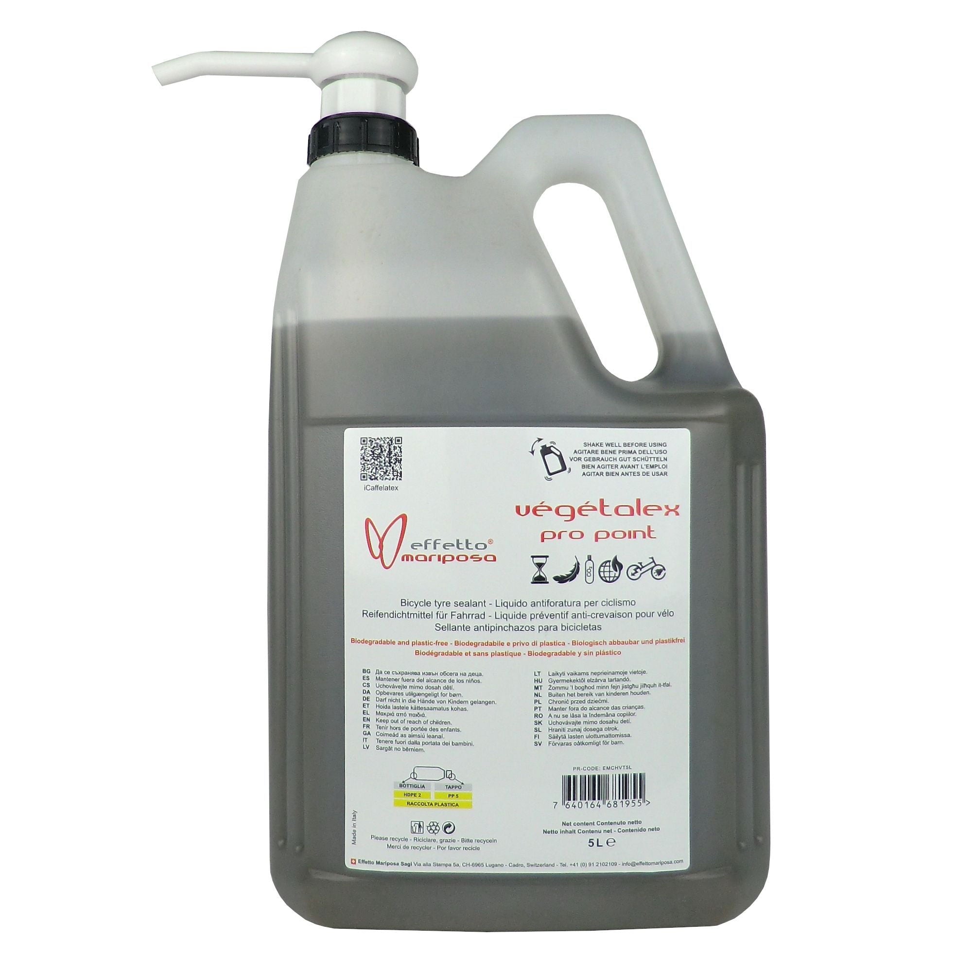 Effetto Mariposa Tubeless - Vegetalex Tubeless Sealant Pro Point 5L -Refill