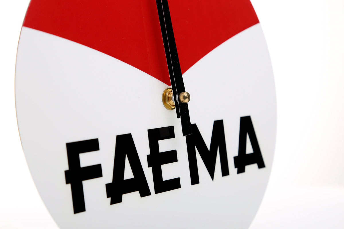 Global Cycling Club Retro Faema Clock