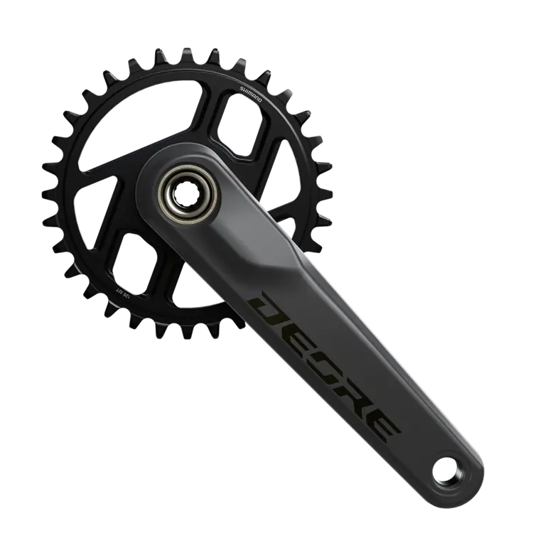 Shimano Deore FC-M6200 12-Speed MTB Chainset with 55mm Chainline Crankset