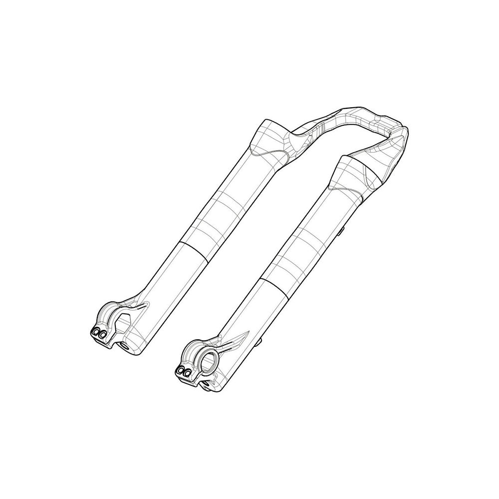Manitou Fork Outer Leg Assembly