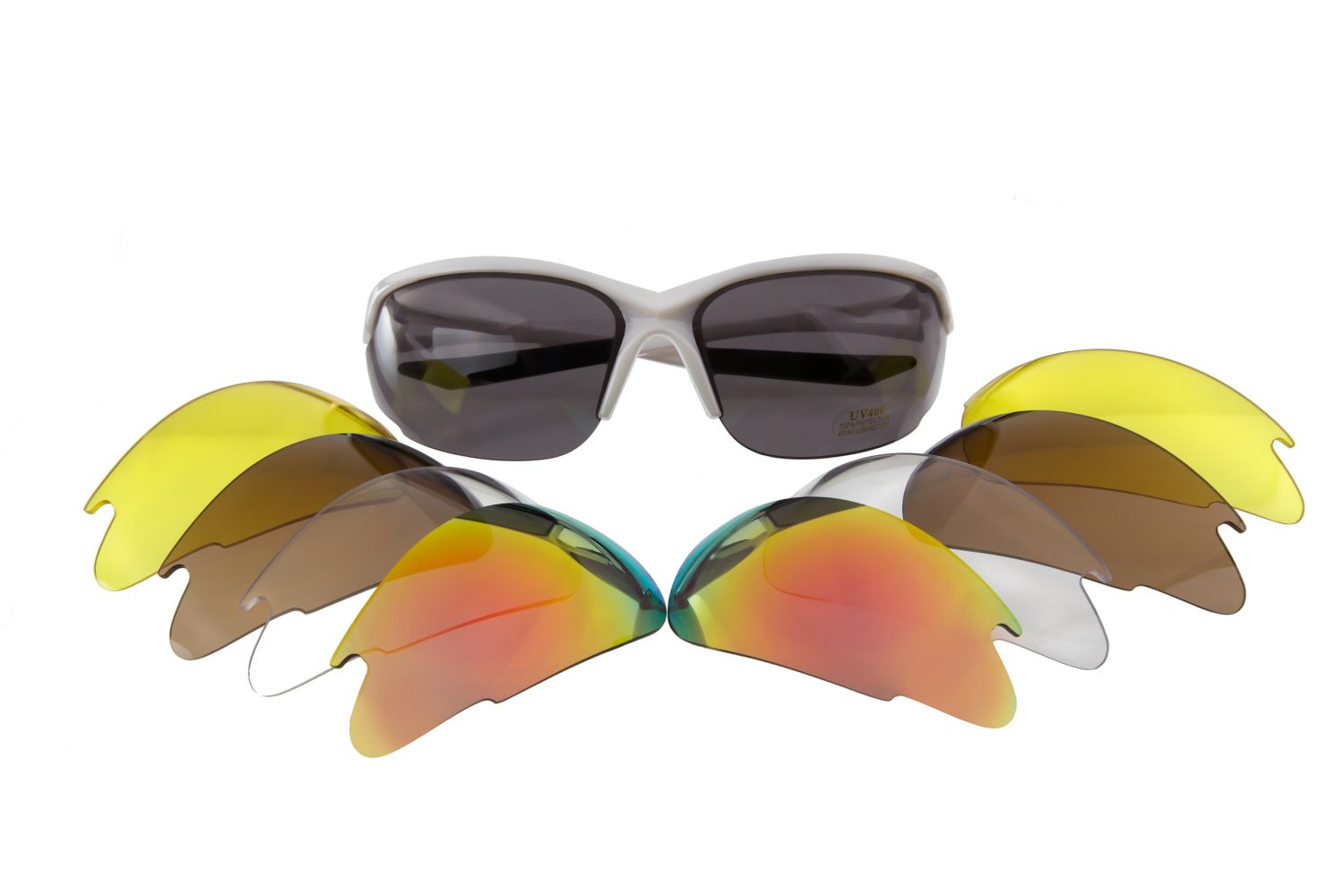 FBI Hardware 5 Lens Cycling Glasses