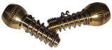 Genesis Spare GN Brass Shifter Bolt Pair for external routed bike frames, used in bike maintenance and component replacement.