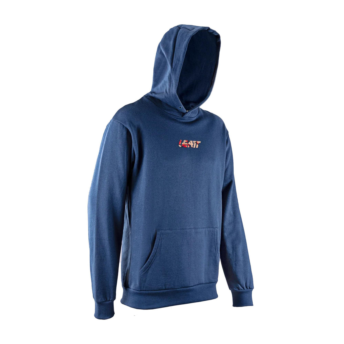 Leatt Core Hoodie 2026 unisex fleece pullover with hand-warmer pocket, soft and comfortable clothing for casual wear.