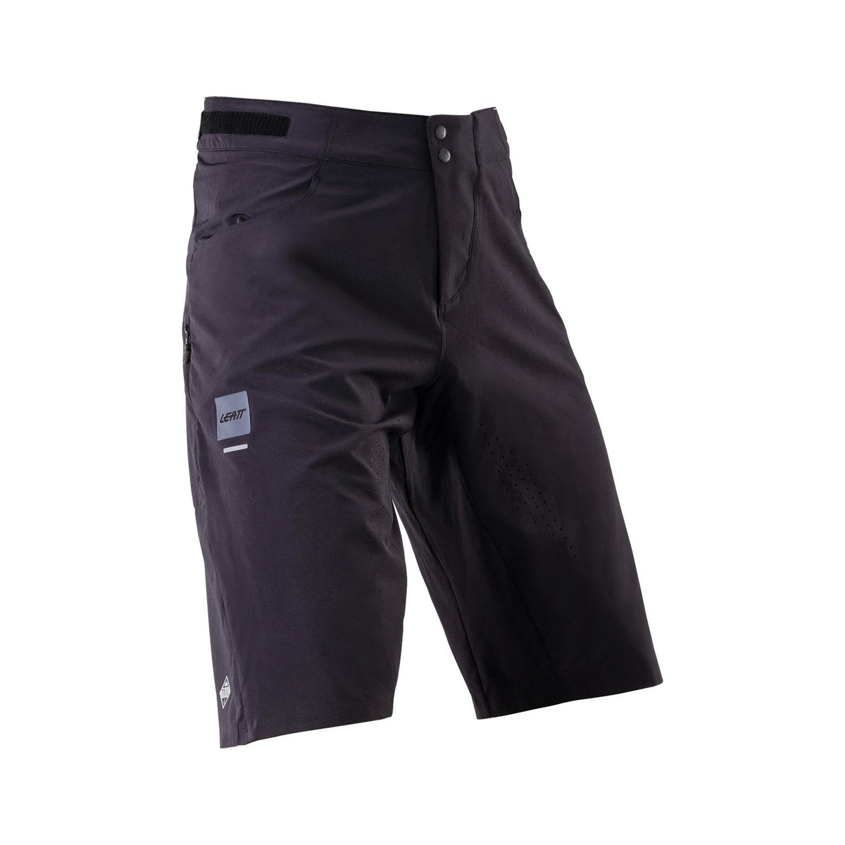 Leatt Trail 3.0 MTB liner shorts in slim fit with ventilation and removable liner, designed for mountain biking comfort and performance.