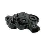 Leatt Pedal Cleat Kit 2026 for SPD clipless pedal systems with 4° float, shown with mounting hardware and cleat components.