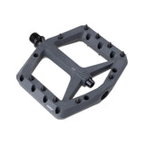 Leatt 2.0 AllMtn Composite Flat Pedals for mountain bike trail riding, featuring durable composite construction and flat platform design