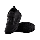 Leatt Women's ProFlat 3.0 MTB Shoes with MOZ Dial Lacing System, black and gray cycling shoes for women.