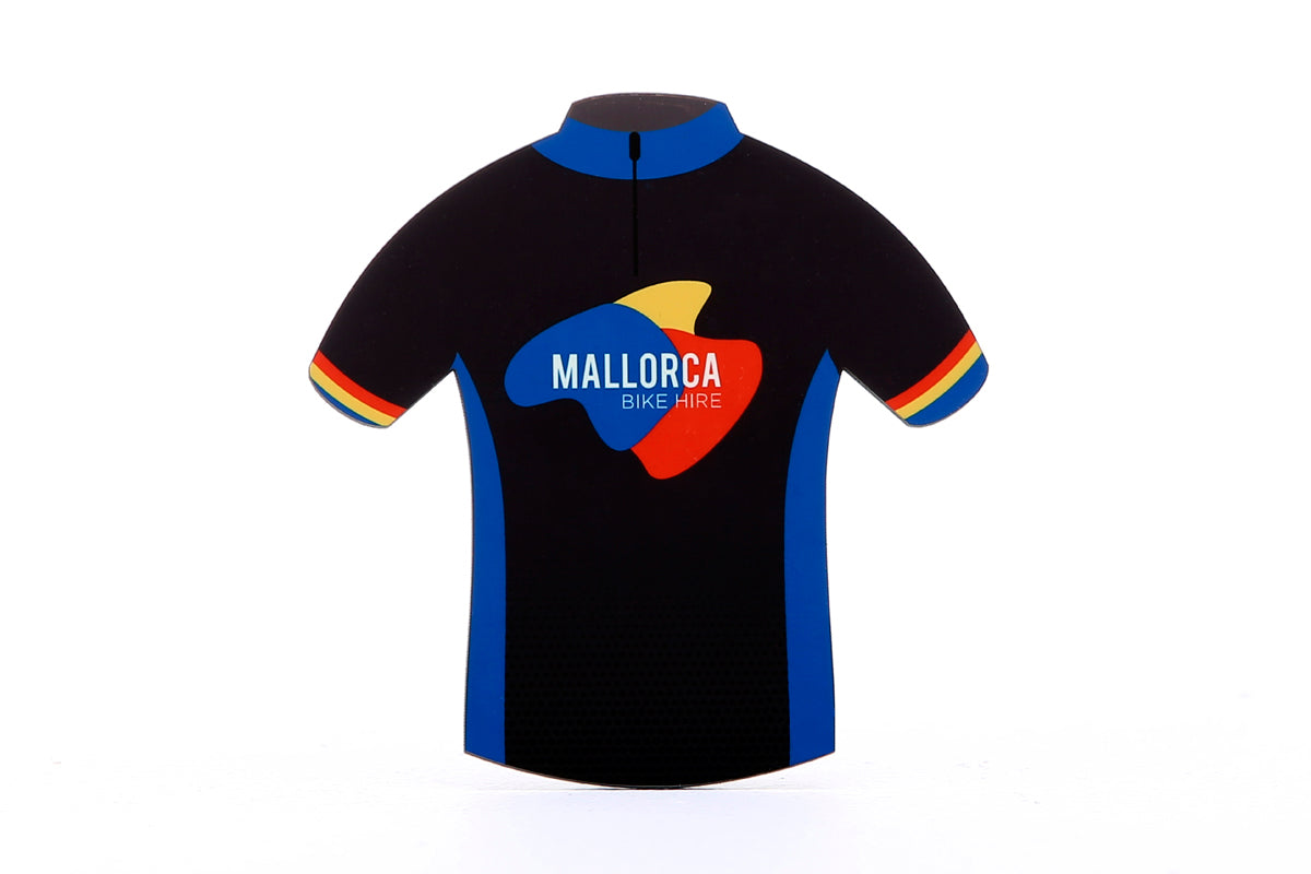 Global Cycling Club Custom Printed Jersey Shaped Coaster
