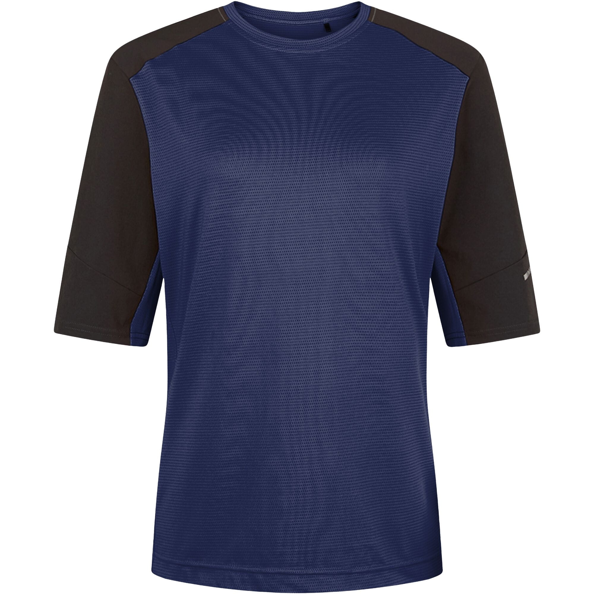 Madison Flux Trail Women's short sleeve MTB jersey in ink navy, size 6, fast-wicking athletic cycling top.