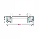 FBI Mr137 Headset Bearing