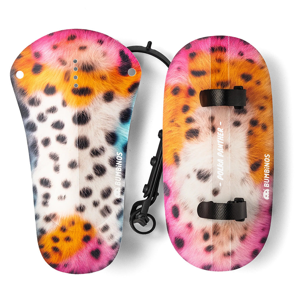Bumbino Splash Pack kids bike mudguards with wishbone mount for 14-20 inch wheels, designed to keep children dry during rides