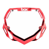 BOX BMX Box Two Chrome Number Plate - Large