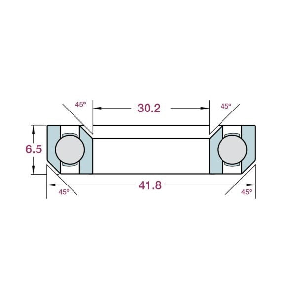 Fat Spanner P08H8 Headset bearing
