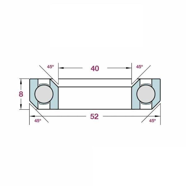 Fat Spanner P16H8 Headset bearing