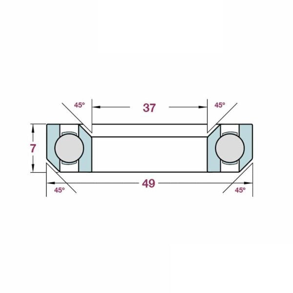 FBI P21 Headset Bearing
