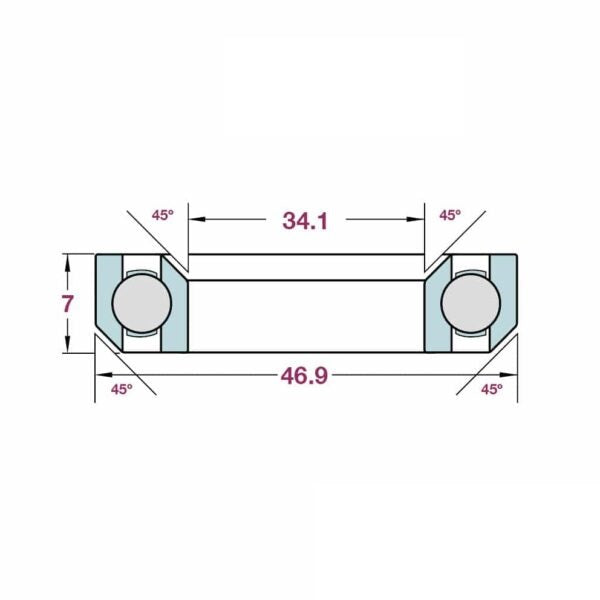 FBI P22 Headset Bearing